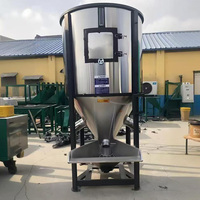 Mélangeur de poudre de détergent sec en acier inoxydable, machine à mélanger les poudres de particules plastiques