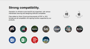 <span class=keywords><strong>HUION</strong></span> — tablette graphique professionnelle <span class=keywords><strong>420</strong></span> EMR, 5 pouces, surface numérique - Product Image 4