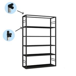 Raccord de tuyau <span class=keywords><strong>carré</strong></span> en plastique PP 20mm 25mm, surface plaquée, connecteur de <span class=keywords><strong>tube</strong></span> <span class=keywords><strong>carré</strong></span> en plastique à différentes options, MOQ 1 pièce - Product Image 4