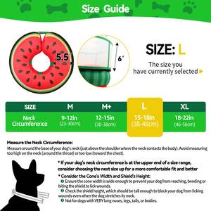 Toptan Fabrika Direkt Konforlu Fermuarlı Evcil Hayvan Konisi Tasması Ayarlanabilir Panel ile Stres Azaltır - Product Image 3