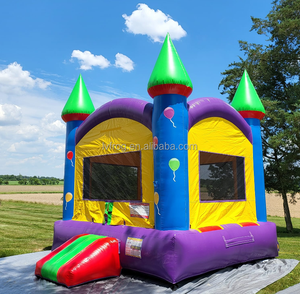 Château gonflable pour garçons et filles, maison de rebond gonflable <span class=keywords><strong>pas</strong></span> chère, structure de saut commerciale - Product Image 2