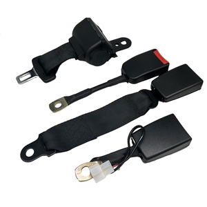 Sabuk pengaman pengemudi, sabuk pengaman kendaraan truk <span class=keywords><strong>Van</strong></span> sekolah mobil dapat ditarik 2 titik Universal dapat disesuaikan - Product Image 4