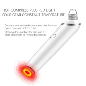 Limpiador de Poros Eléctrico de Succión, Herramienta Facial Manual para Eliminar Puntos Negros de la Nariz y el Rostro, Recargable por USB, de Plástico - Product Image 4