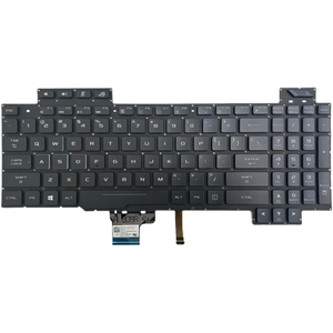 คีย์บอร์ดเปลี่ยนทดแทนสำหรับแล็ปท็อป <span class=keywords><strong>ASUS</strong></span> ROG Strix GL703GS GL703GM GL703GE PX703GE รุ่น US Layout พร้อมไฟแบ็คไลท์ ขายดี - Product Image 2