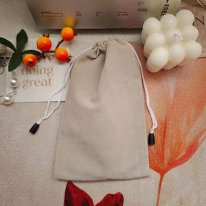 Wholesale Custom Logo Print Design Velvet Drawstring <b>Bags</b> Travel Makeup Jewelry Gift <b>Dust</b> Pouch - Product Image 3