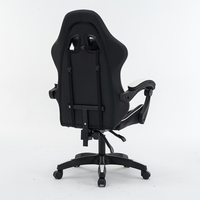 Chaise de jeu de course en PVC la plus vendue, pivotante à 360 degrés, avec accoudoirs articulés, en cuir de haute qualité, design moderne et pivotant