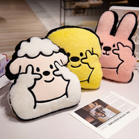 Oreiller en peluche personnalisé en forme d'animaux d'anime, fabrication de jouets en peluche, coton PP, jouets en peluche de 8 pouces, jouets en peluche de Noël pour machine à griffes