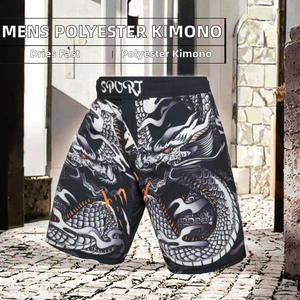 Nouvelle mode, veste décontractée pour hommes, 100% polyester, kimono de judo, vêtements de sport, séchage rapide - Product Image 2