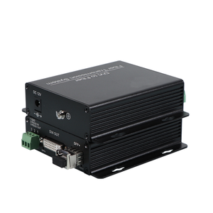 ตัวแปลงไฟเบอร์ออปติก 4K30hz DVI เป็น LC SFP KVM โหมดเดี่ยว 1 คอร์ 20 กม. รองรับ RS232/EDID/USB ตัวขยายสัญญาณไฟเบอร์ออปติก DVI - Product Image 3