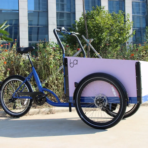 <span class=keywords><strong>Vélo</strong></span> Cargo <span class=keywords><strong>Électrique</strong></span> à 3 Roues avec <span class=keywords><strong>Porte</strong></span> Latérale Cadre en Acier <span class=keywords><strong>Vélo</strong></span> Cargo Familial Bakfiet <span class=keywords><strong>Remorque</strong></span> E-cargo Bike - Product Image 2