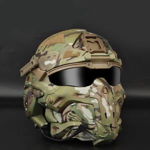 Chengzhiタクティカルヘルメットブラックカスタム保護ゲーム機器プラスチックABS安全ヘルメット - Product Image 2