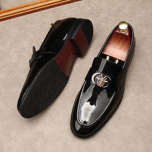2025 Spring/Summer/Autumn New Design Pointed Waterproof Business Formal Men's Casual Shoes Slip-On Office Career <b>Height</b> - Product Image 5
