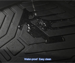 Tapis de voiture 5D en TPE certifiés RoHS, antidérapants, imperméables, disponibles en stock, pour <span class=keywords><strong>CLIO</strong></span> <span class=keywords><strong>5</strong></span> - Product Image 2