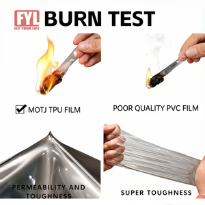 Film de protection de peinture auto-réparateur FYL TPU 9,5 mil hydrophile économique pour carrosserie de voiture PPF transparent anti-rayures avec garantie de 5 ans - Product Image 3