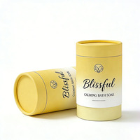 Boîte cylindrique en carton recyclable sur mesure, matériaux recyclés, fermeture magnétique pour cosmétiques, bougies, parfums, soins de la peau, thé, café