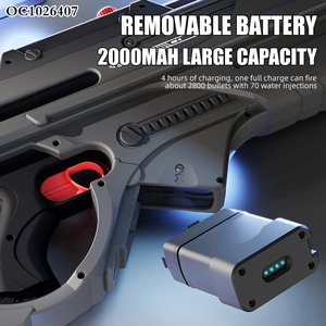 Электрический пластиковый водяной пистолет большой емкости длиной 13 м, 800 мл - Product Image 5