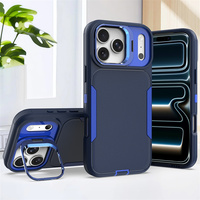 Étui de téléphone en TPU+PC avec support pour appareil photo, anti-empreintes digitales, anti-chute, anti-rayures, protection pour Honor Play 10/X9d/X7d/X5c/X5c Plus