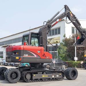 حفارة زاحفة بعجلات من مصنع راينو بسعة 8 طن و9 طن و10 طن، حفارة زاحفة X9 مع محرك يانمار للبيع بسعر المصنع - Product Image 1