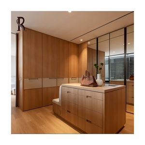 Di fascia alta americana moderna cabina armadio Organizer in stile Rady personalizzato armadio da camera da letto Freestanding armadio per soggiorno - Product Image 4