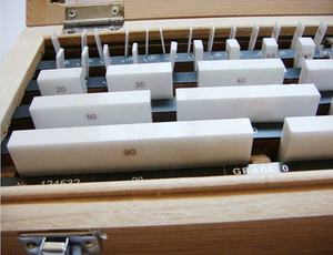 112 قطعة السيراميك الصلب مستطيلة زلة قياس الفرجار قياس قواعد حاملة ، ميكرومتر كتلة مجموعة عدادات قياس - Product Image 5