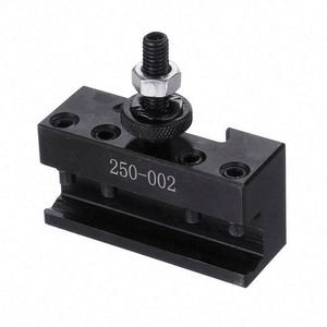TEBAK 250-107 Portautensili a Cambio Rapido Tipo Pistone Americano /GIB Set da 6 Pezzi -110 per Tornio - Product Image 5