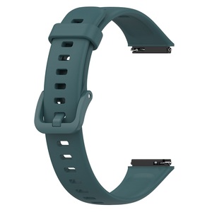 Pour <span class=keywords><strong>Huawei</strong></span> <span class=keywords><strong>Band</strong></span> <span class=keywords><strong>7</strong></span> Bracelet de rechange Sport boucle colorée étanche couleur Pure TPU Bracelet de montre - Product Image 4