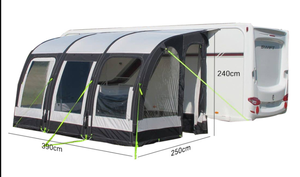 Randonnée autonome Camping en plein Air tente <span class=keywords><strong>auvent</strong></span> de voiture étanche Portable gonflable RV tente à Air pour caravanes - Product Image 6