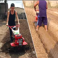 Yeni tarım makineleri benzinli dizel bahçe yeke makinesi mini kültivatör ile haşarat sırt araçları