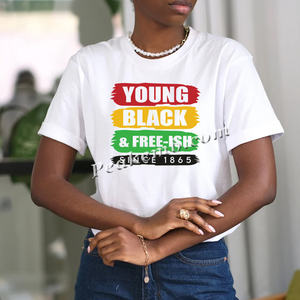 卸売印刷ヤングブラックフリー-1865年以来のIsh衣類用ヒートビニールトランスファー - Product Image 4