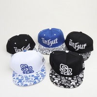 Casquette Snapback à Visière Plate Personnalisée en Gros, Unisexe, Streetwear, Hip Hop, Réglable, Logo OEM, Taille Unique, Hommes Femmes