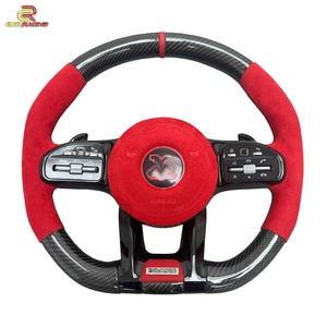 Volante de Fibra de Carbono Mejorado para Mercedes Benz Clase G W464 G63 G500 2019-2024, Piezas Personalizadas de Cuero y Gamuza para Carrocería - Product Image 1