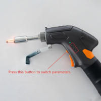 Machine de décapage de rouille au laser CE, portable, refroidissement par air, haute efficacité, sans refroidisseur, facile à entretenir