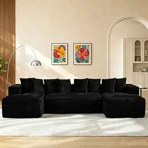 Sofá Moderno de Alta Calidad, Sofá Seccional para Sala de Estar, Dormitorio y Apartamento, Diseño Minimalista - Product Image 6
