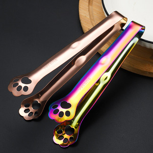 Pinces à nourriture en acier inoxydable 304, antidérapantes, résistantes à la chaleur, pour la cuisine et le barbecue - Product Image 2