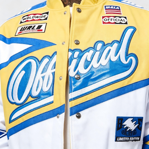 <span class=keywords><strong>Veste</strong></span> de Course Moto <span class=keywords><strong>en</strong></span> <span class=keywords><strong>Cuir</strong></span> PU pour Homme, Style <span class=keywords><strong>Motard</strong></span> Court, Personnalisable avec Écussons Brodés, Tendance Streetwear - Product Image 3