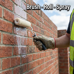 Revêtement de finition hydrofuge anti-efflorescence à base d'eau, durable et protecteur, pour murs extérieurs en maçonnerie, mortier et brique - Product Image 4