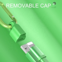 Kabel Data Pengisi Daya Magnetik Multi USB 0.1M Grosir, USB A ke USB C Micro
