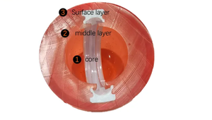 Pelotas de Golf de Parque de Alta Calidad con Logotipo Personalizado, Nuevo Estilo, 3 Piezas, 3 Capas, Multicolores, <span class=keywords><strong>Pro</strong></span> <span class=keywords><strong>V1</strong></span>, Marca ZG, Dureza 80-90 - Product Image 4