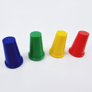 Dedales de doble capa de colores, accesorios de magia King Magic al por mayor, accesorios profesionales para espectáculos de talento, festivales y fiestas. - Product Image 2