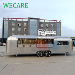 WECARE 8m de Long Mobile Bière Jus Bar Entièrement Équipé Café Crème Glacée Camion Mobile Restauration Remorque avec Cuisine Complète - Product Image 2