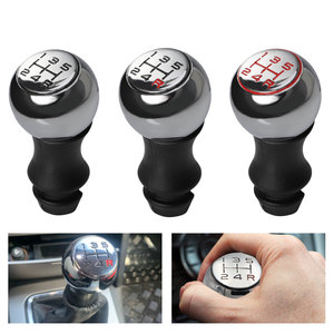Car Gear <b>Shift</b> <b>Knob</b> Aluminum Alloy Ergonomic For Peugeot 206 307 VTS 5 Speed Manual Transmission - Product Image 5