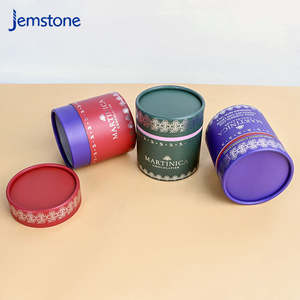 Caja de Embalaje de Cilindro de Cartón Kraft para Dulces y Bocadillos, Diseño Personalizado, Reciclable, Tubo de Papel de Grado Alimenticio para Gomitas - Product Image 3