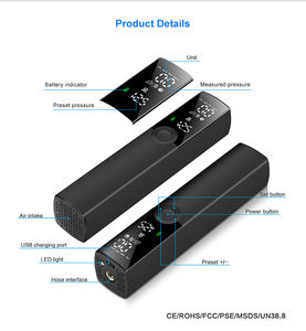 מדחס משאבת אוויר newo לצמיגי רכב 150psi צמיגי צמיגי דיגיטלי מנפח אלחוטי כלי אלחוטי סוללה ניידים אלחוטי - Product Image 6