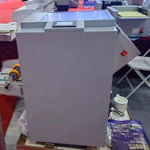 Machine de reliure et de pliage industrielle à double tête pour reliure à cheval et à point de suture, pour la reliure graphique de livres - Product Image 2