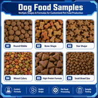 Ligne de production automatique d'aliments pour animaux de compagnie avec extrudeuse bivis de 3000 kg pour croquettes pour chiens et machines de fabrication d'aliments pour chats