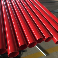 Tuyau d'acier de bouche d'incendie fabriqué en usine en Chine tuyau d'acier au carbone ERW tuyau d'incendie certifié UL FM pour système de gicleurs d'incendie