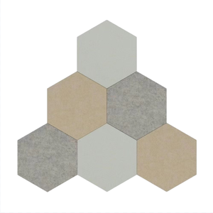 Qinsound Panel de pared acústico ecológico insonorizado Paneles acústicos de poliéster absorbente para auditorio Oficina <span class=keywords><strong>Estudio</strong></span> <span class=keywords><strong>Cine</strong></span> - Product Image 1