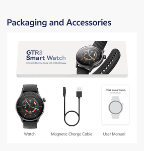 Reloj Inteligente Starmax Gtr3 2025 con Pantalla AMOLED, Conexión NFC, Carga Magnética, Reproductor de Música, Correa de Goma, Resistente al Agua 3 <span class=keywords><strong>ATM</strong></span> - Product Image 6