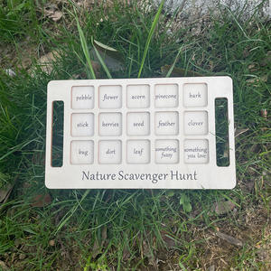 Nature <span class=keywords><strong>Hunt</strong></span> Board Montessori <span class=keywords><strong>Scavenger</strong></span> <span class=keywords><strong>Hunt</strong></span> Personalizado Nature <span class=keywords><strong>Scavenger</strong></span> <span class=keywords><strong>Hunt</strong></span> Tray Outdoor <span class=keywords><strong>Scavenger</strong></span> Game Forest School - Product Image 6