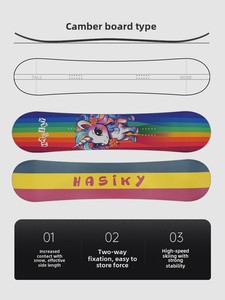 Ensemble de <span class=keywords><strong>fixation</strong></span> pour snowboard Freestyle pour enfants et hommes, niveau débutant complet, polyvalent, coupe plane, tout-terrain, durable, résistant à l'eau - Product Image 5